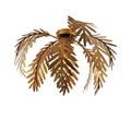 QAZQA, Vintage Deckenleuchte Gold 45 cm - Botanica