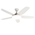 QAZQA, Deckenventilator weiß inkl. Fernbedienung - Vifte