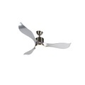 QAZQA, Deckenventilator Stahl inkl. LED und Fernbedienung - Kolm