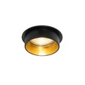 QAZQA, Moderner Einbaufleck schwarz mit Gold - Insta