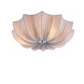 QAZQA, Design Deckenleuchte graue Seiten 52 cm - Plu