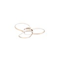 QAZQA, Design Deckenleuchte Stahl inkl. LED 3-stufig dimmbar - Spas