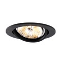 QAZQA, Moderner Einbau Spot schwarz 11,2 cm verstellbar - Cisco