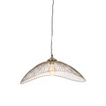 QAZQA, Design Hängelampe Messing 64 cm - Pia