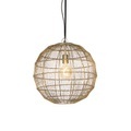 QAZQA, Moderne Hängelampe Messing 42 cm - Bolti