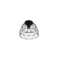 TRIO LEUCHTEN, Moderne Deckenleuchte schwarz 27 cm - Jaap
