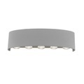 XXXLutz, XXXLutz Led-wandleuchte , 9489-21 Carlo , Silberfarben , Metall , 4.7x8x27 cm , glatt , 003467045702