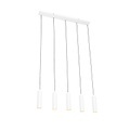 QAZQA, Moderne hanglamp wit 5-lichts - Jeana