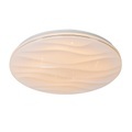 QAZQA, Plafondlamp wit 38 cm incl. LED 2000 - 4000K - Damla