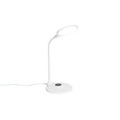 QAZQA, Tisch- und Wandleuchte weiß inkl. LED mit Touchdimmer - Joni