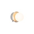QAZQA, Moderne wandlamp staal IP44 - Cederic