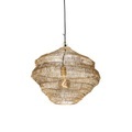 QAZQA, Oosterse hanglamp goud 45 cm x 60 cm - Vadi