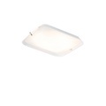 QAZQA, Moderne plafondlamp wit 24,5 cm incl. LED - Edor