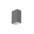 QAZQA, Set van 4 moderne wandlampen antraciet IP44 - Baleno II