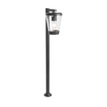 QAZQA, Moderne Outdoor-Stange schwarz 100 cm IP44 - Joren