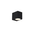 QAZQA, Set van 4 moderne wandlampen zwart IP44 - Baleno I