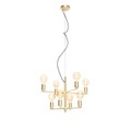QAZQA, Moderne hanglamp goud 8-lichts - Osprey