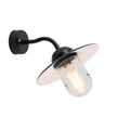 QAZQA, Smart wandlamp zwart incl. wifi A60 - Munich