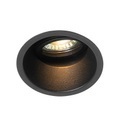 QAZQA, Inbouwspot zwart draai- en kantelbaar - Alloy