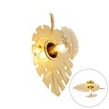 QAZQA, Design wandlamp antiek goud - Carballo