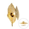QAZQA, Design wandlamp antiek goud - Nora
