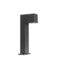 QAZQA, Industriële staande buitenlamp zwart 35 cm IP44 - Baleno