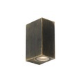 QAZQA, Moderne wandlamp antiek goud IP44 - Baleno II