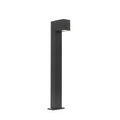 QAZQA, Industriële staande buitenlamp zwart 65 cm IP44 - Baleno