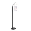 QAZQA, Design Outdoor Stehleuchte schwarz IP44 inkl. LED - Mart Storm Small
