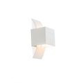 QAZQA, Moderne Wandlampe weiß - Amy