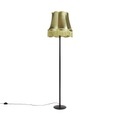 QAZQA, Retro Stehlampe schwarz mit Granny Schirm grün 45 cm - Simplo