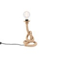 LeuchtenDirekt, LeuchtenDirekt ROPE 15480-18 Tischlampe E27 Schwarz