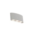 Paul Neuhaus, Design Außenwandleuchte silber inkl. LED 6 Leuchten - Silly