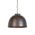 QAZQA, Industrielle Hängelampe braun 45,5 cm - Hoodi