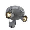 QAZQA, Robuster Spot Betonlook 3-flammig - Medox