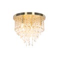 QAZQA, Klassische Deckenleuchte Gold / Messing 35 cm - Medusa
