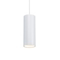QAZQA, Design Hängelampe weiß - Tubo