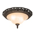 Trio Lighting, Deckenleuchte Rust in antikem Design