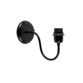 QAZQA, Wandleuchte Combi Classic schwarz