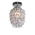 TRIO LEUCHTEN, Art Deco Deckenlampe Stahl 19 cm dimmbar - Bling