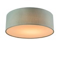 QAZQA, Deckenleuchte grün 30 cm inkl. LED - Drum LED