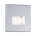 Paulmann, Paulmann LED-Wandeinbauleuchte Edge, chrom matt