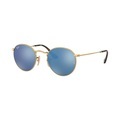 Ray-Ban, Ray-Ban Sonnenbrillen Ray-Ban RB3447N Round Flat Lenses 001/9O