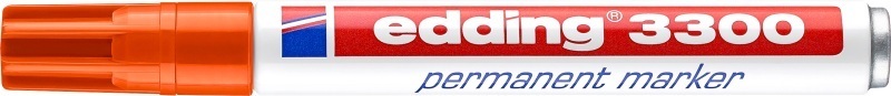 undefined, EDDING Permanent Marker 3300 1-5mm 3300-6 orange