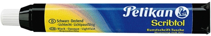 undefined, PELIKAN Tusche Scribtol 9ml P schwarz