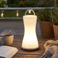 Lunartec, Lunartec 2in1-LED-Laterne & Tischlampe "Touch Livinglight", mit 6 Power-LEDs