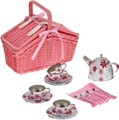 small foot®, small foot ® Picknickkorb Bunte Blumen - rosa/pink