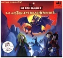 undefined, Die Drei Magier - Das gestohlene Drachenfeuer, 2 Audio-CDs