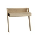 Livetastic, Schreibtisch Cowork Anthrazit/eichefarben 94/50/91 cm Anthrazit, Eichefarben