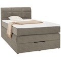 Momax, Boxspringbett Runner Braun Ca. 100x200cm 100/200 cm Braun